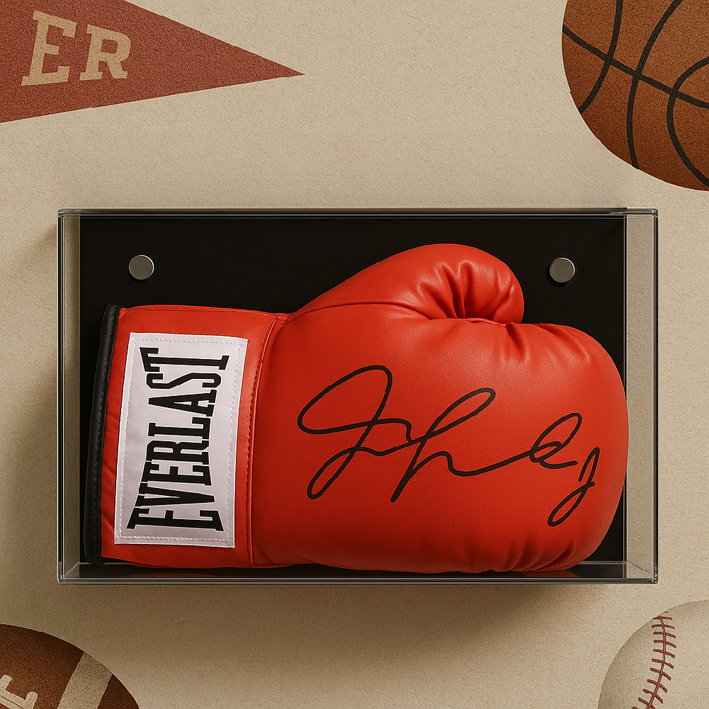 Acrylic Boxing Glove Display Case Wall Mount – UV Protected Signed Glove Holder