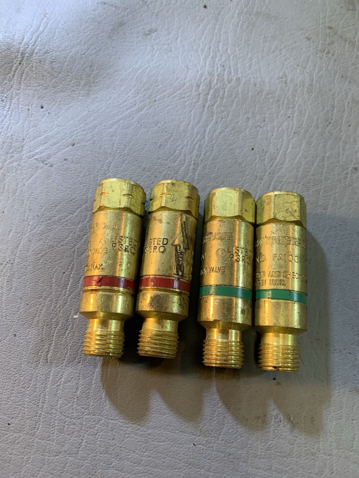 Western Enterprises Flashback Arrestor 2 Model # FA100/2 Model # FA200 Fair Cond