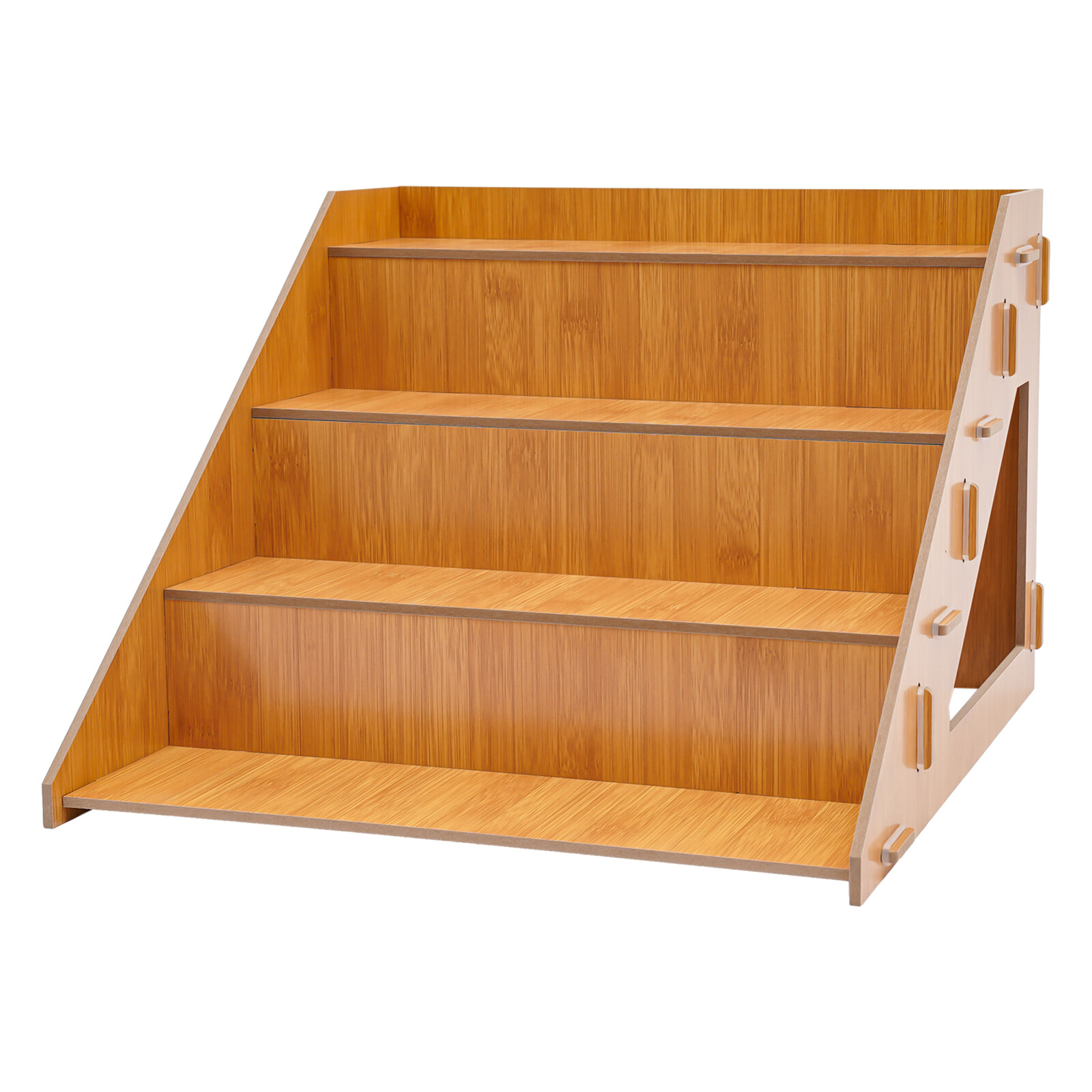 4 Pcs Retail Display Rack, 4 Tier Display Rack, Tabletop Display Stand