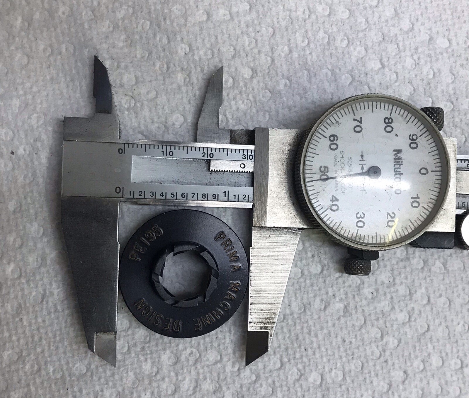 Excellon Router Pressure Foot Disk