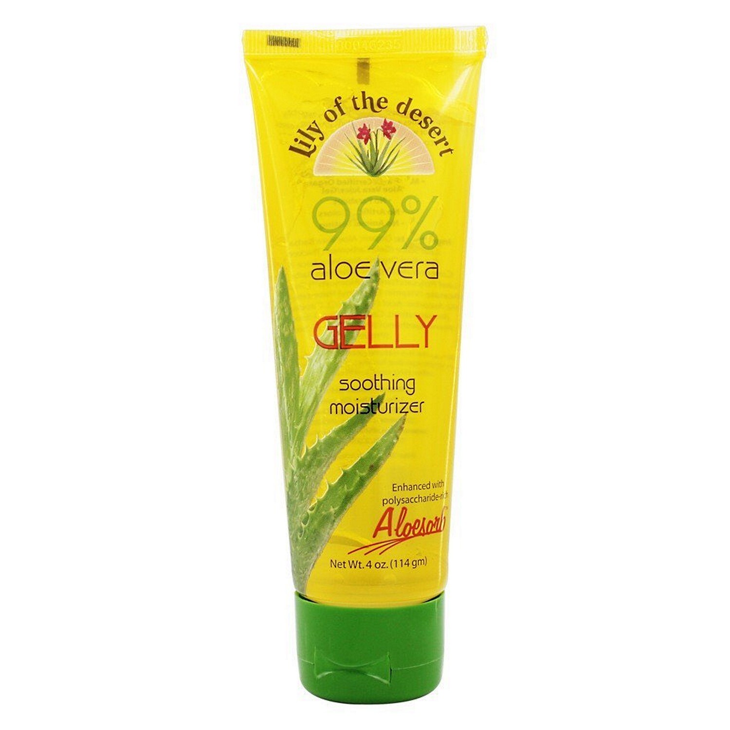 Lily of The Desert Aloe Vera Gelly Soothing Moisturizer, 4 Ounce