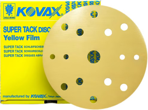 Eagle Abrasives 6” Yel-Film S-Tack Discs 15/H