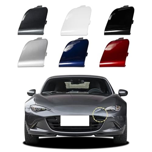 Car Front Bumper Tow Hook Cover Compatible with Mazda MX-5 Miata MX5 2016 2017
