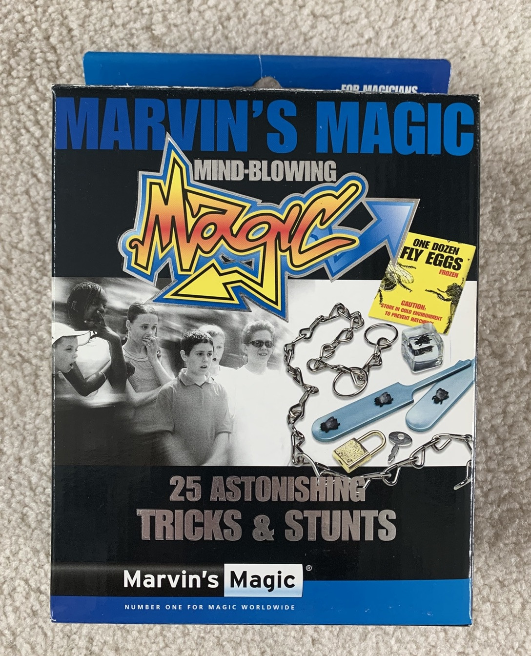 Marvin's Magic 25 Astonishing Tricks & Stunts - Rare - Brand New - Mind-Blowing