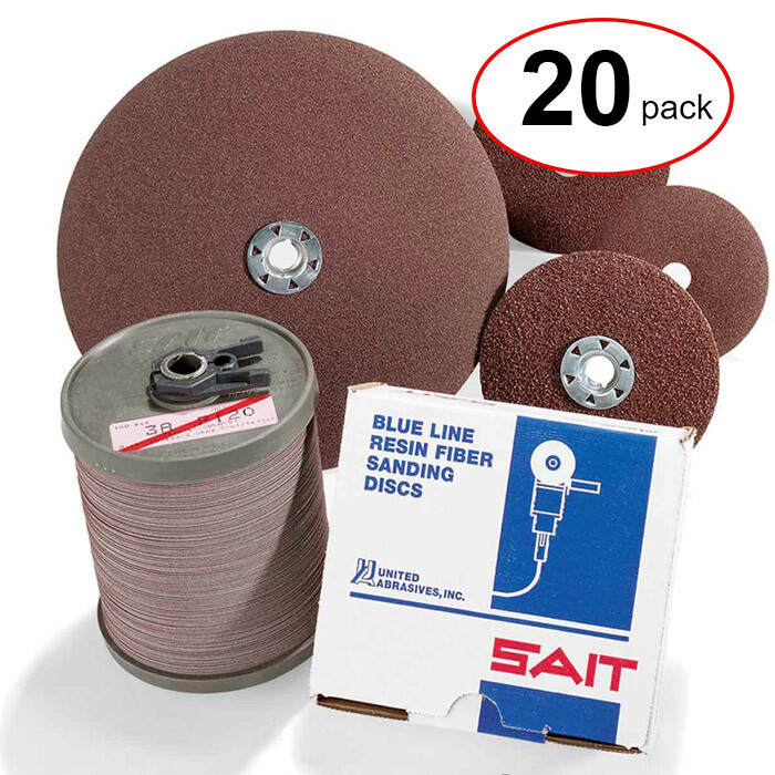 Sait 50011 - 4-1/2" 36G Sanding Disc   -  (20Pack)