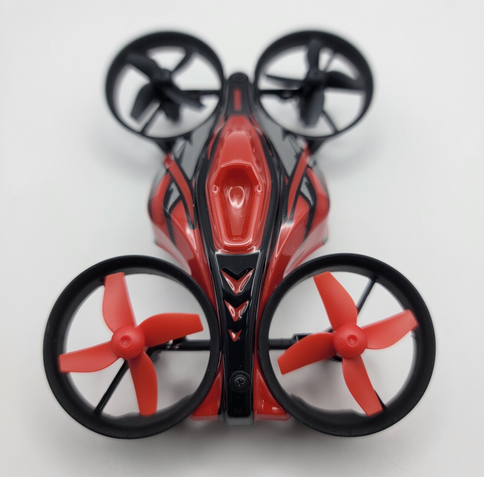 Lansand Mini Quadcopter EC200 Small Red RC Drone 2 in 1 Race & Easy Fly