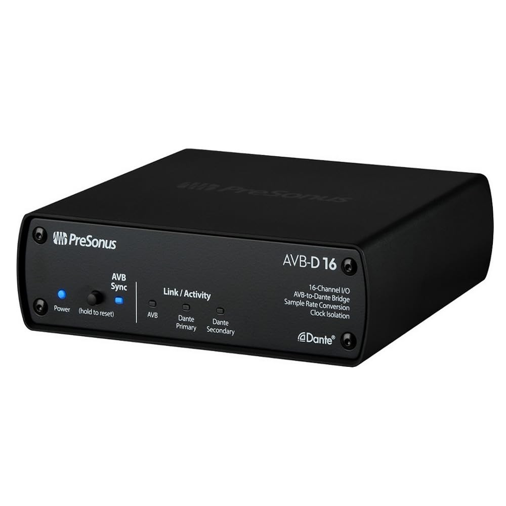 PreSonus AVB-D16 16x16 AVB-to-Dante Bridge
