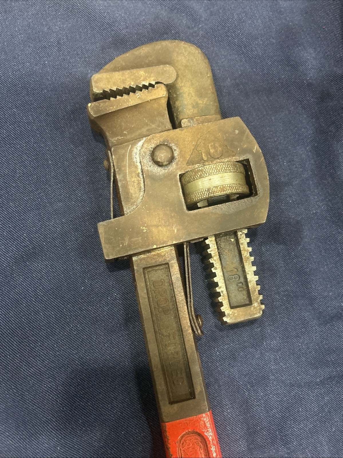 Fuller 18” Pipe Wrench BF Spain Vintage Tool