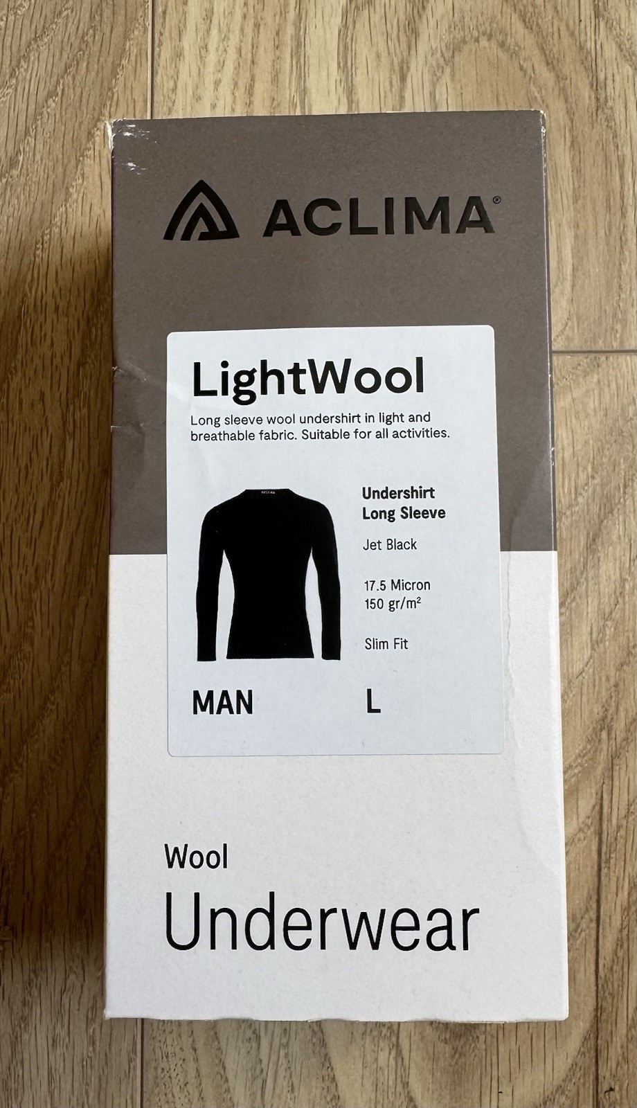 Aclima LightWool Undershirt (L)