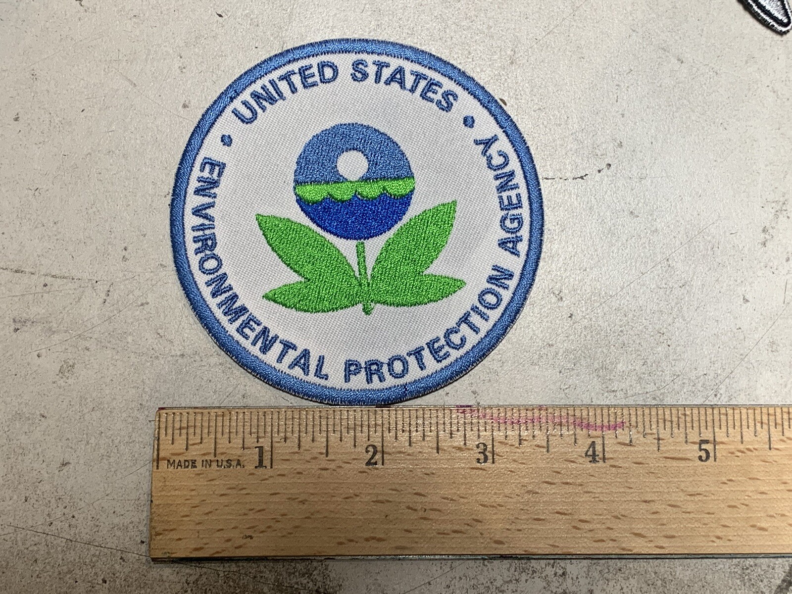 CUSTOM MADE Embroidered Environmental Protection Agency Patch