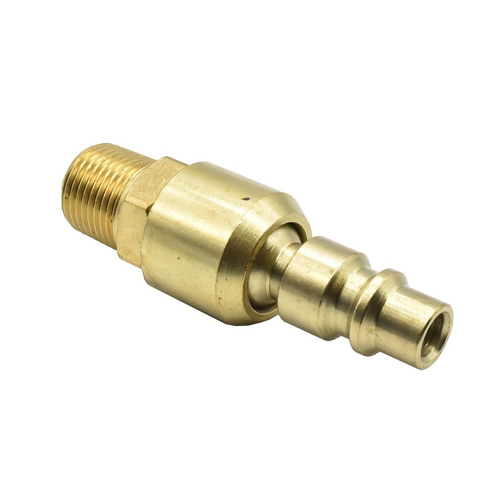 Industrial Steel Swivel Plug 3/8 Inch x 3/8 Inch Male NPT - CPHS661