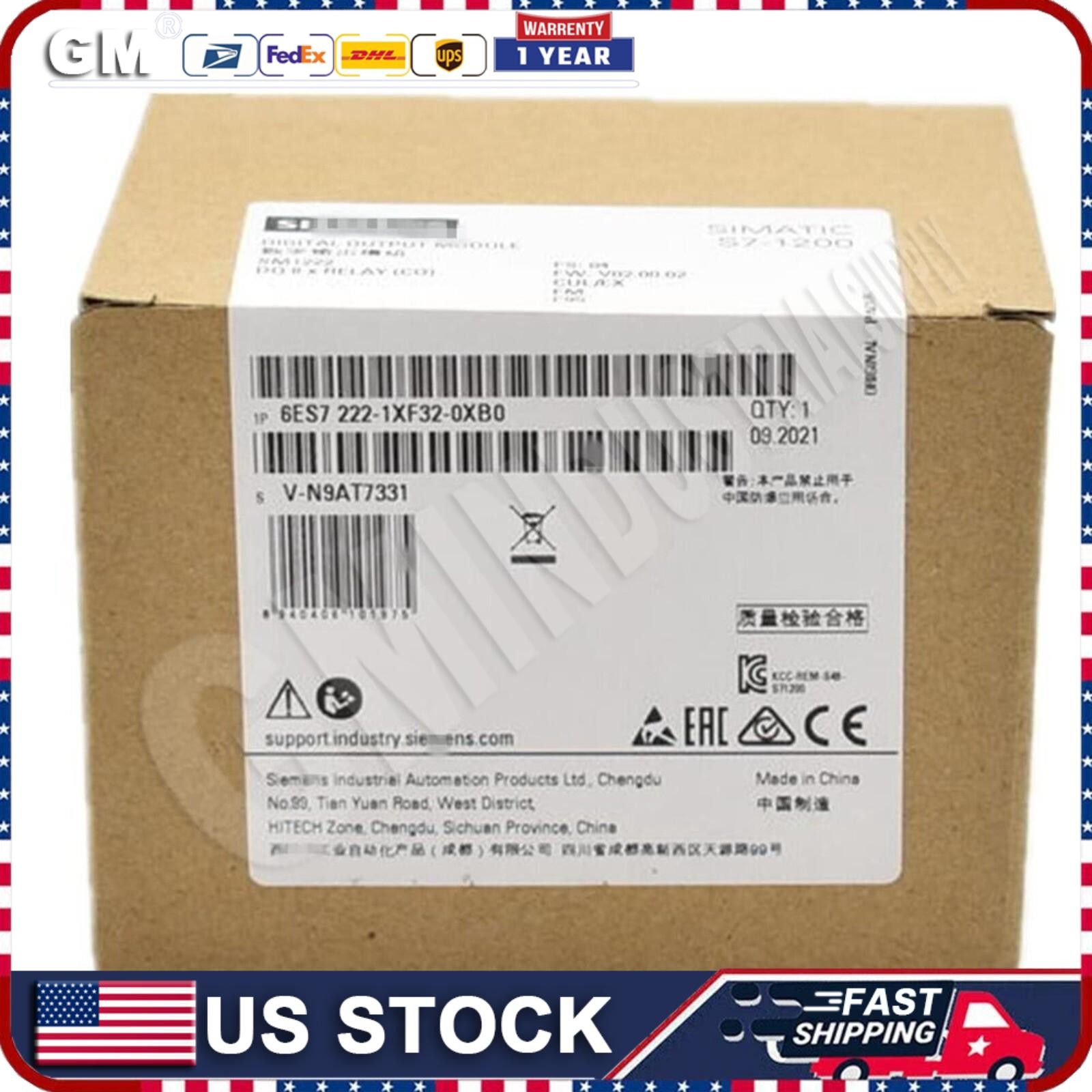 New Siemens 6ES7222-1XF32-0XB0 6ES7 222-1XF32-0XB0 S7-1200 Digital output SM1222