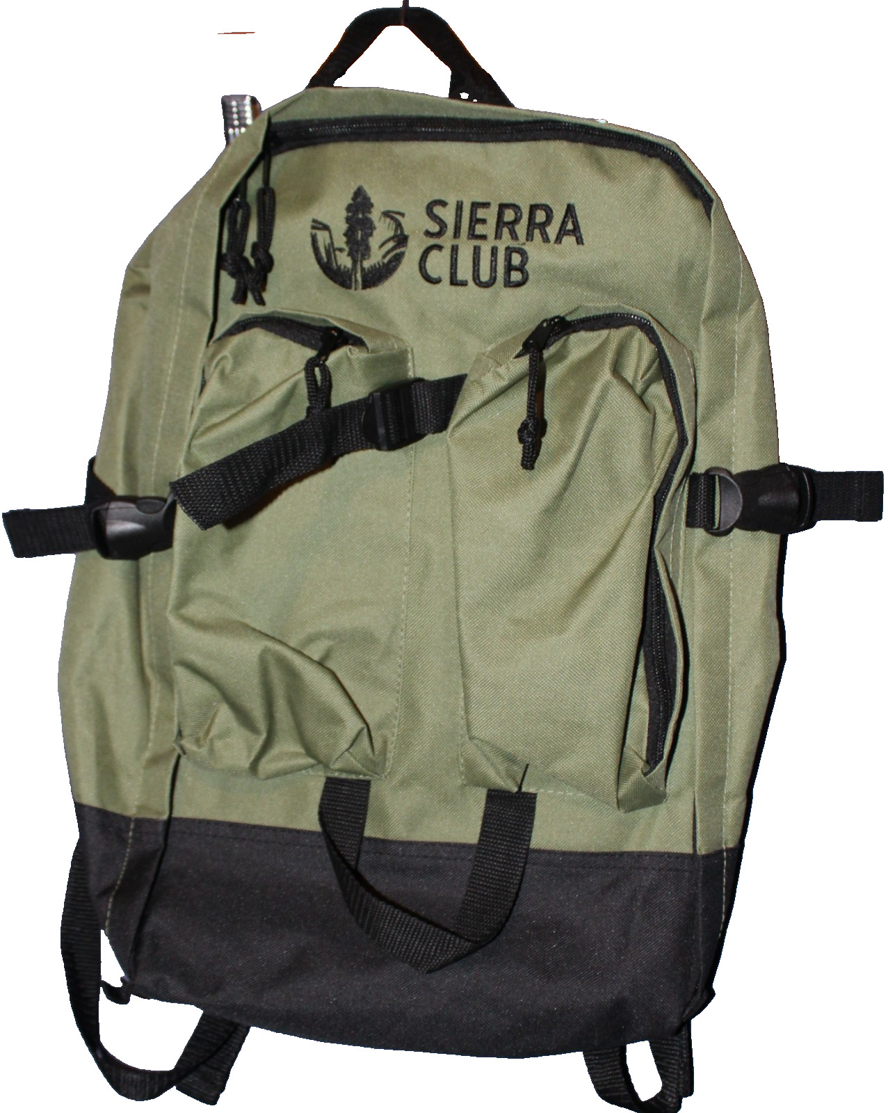 Sierra Club Exploration Outdoor Hiking Camping Backpack Bag Extra Large Opening