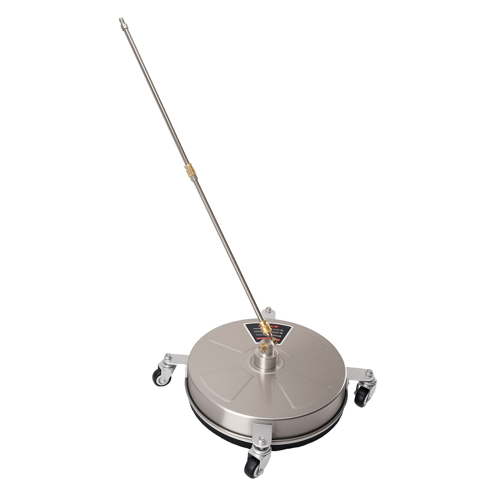 Pressure Washer Surface Cleaner 4000 PSI 1/4 Quick Connect Stainless Steel