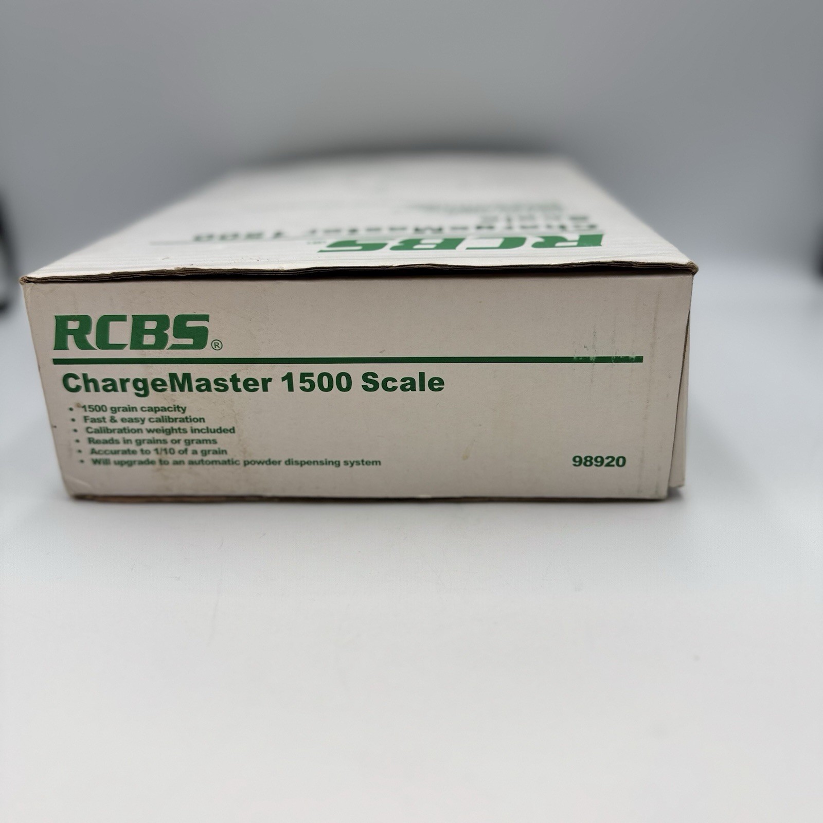 RCBS Charge Master 1500 Digital Powder Scale Dispenser Digital Display Open Box
