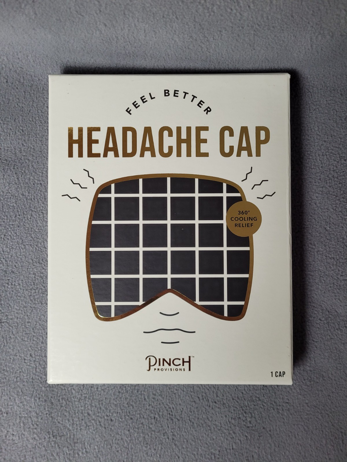 Pinch Provisions Feel Better Headache Cap 360 Cooling Relief
