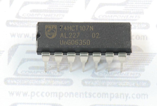 New (38pcs) 74HCT107N PHILIPS SEMI IC Logic