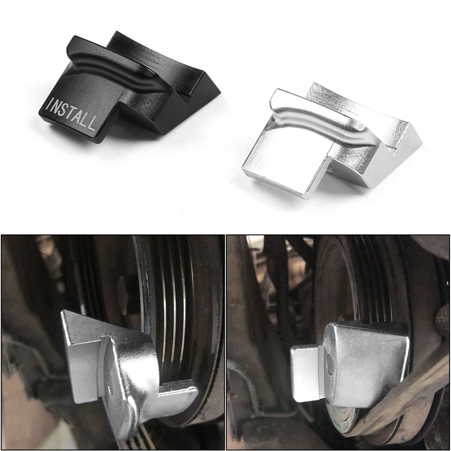 Remover Metal Stretch Belt Mate Kit 59370 For Car Truck Vehicles Sliver/Black