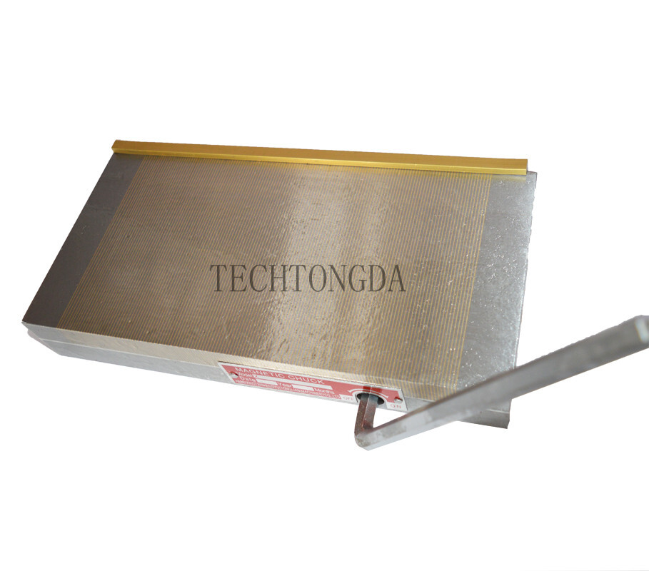 Permanent Magnetic Chuck, 12inx6in Rectangular Fine Pole Magnetic Chuck