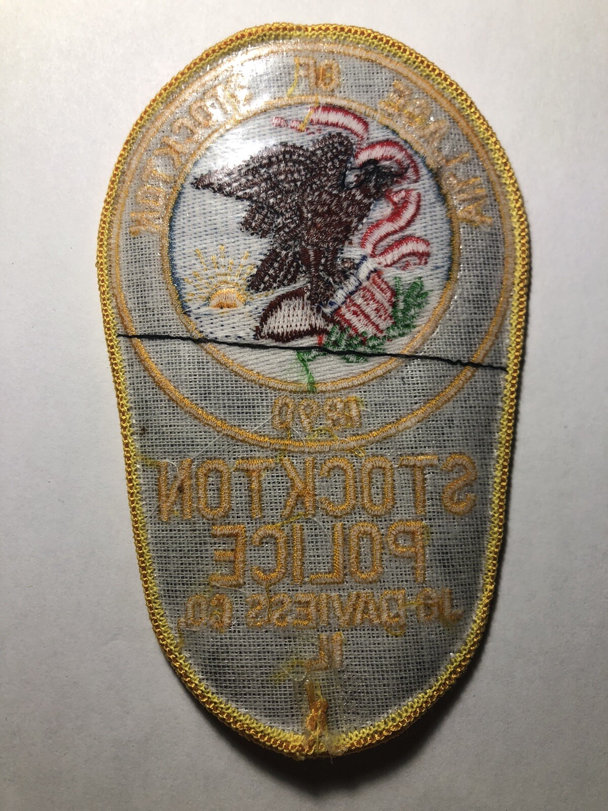 Stockton Illinois Police Patch