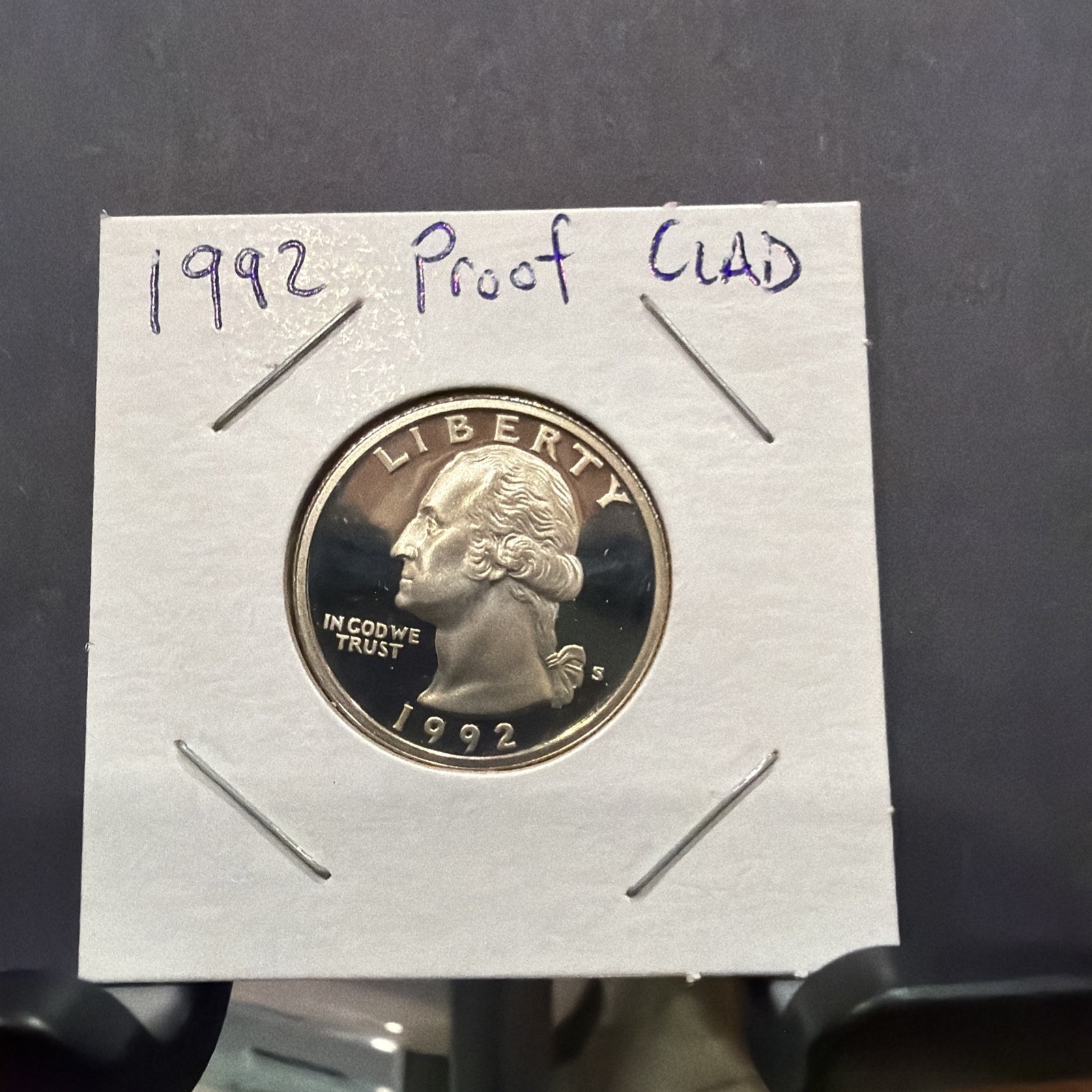 1992-S Proof Quarter DCAM