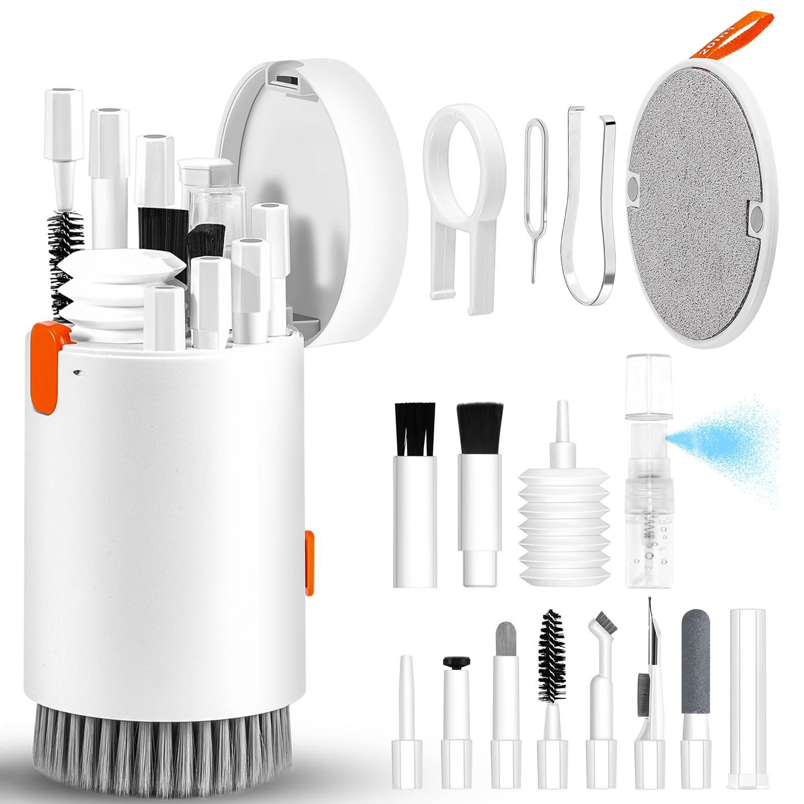 Laptop Phone Screen Cleaner Kit, Computer Keyboard Brush Cleaning Spray for i...