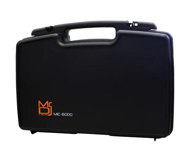 Mr. Dj MIC-UHF200 Professional Wireless Microphone System Kit with 2 Handheld &