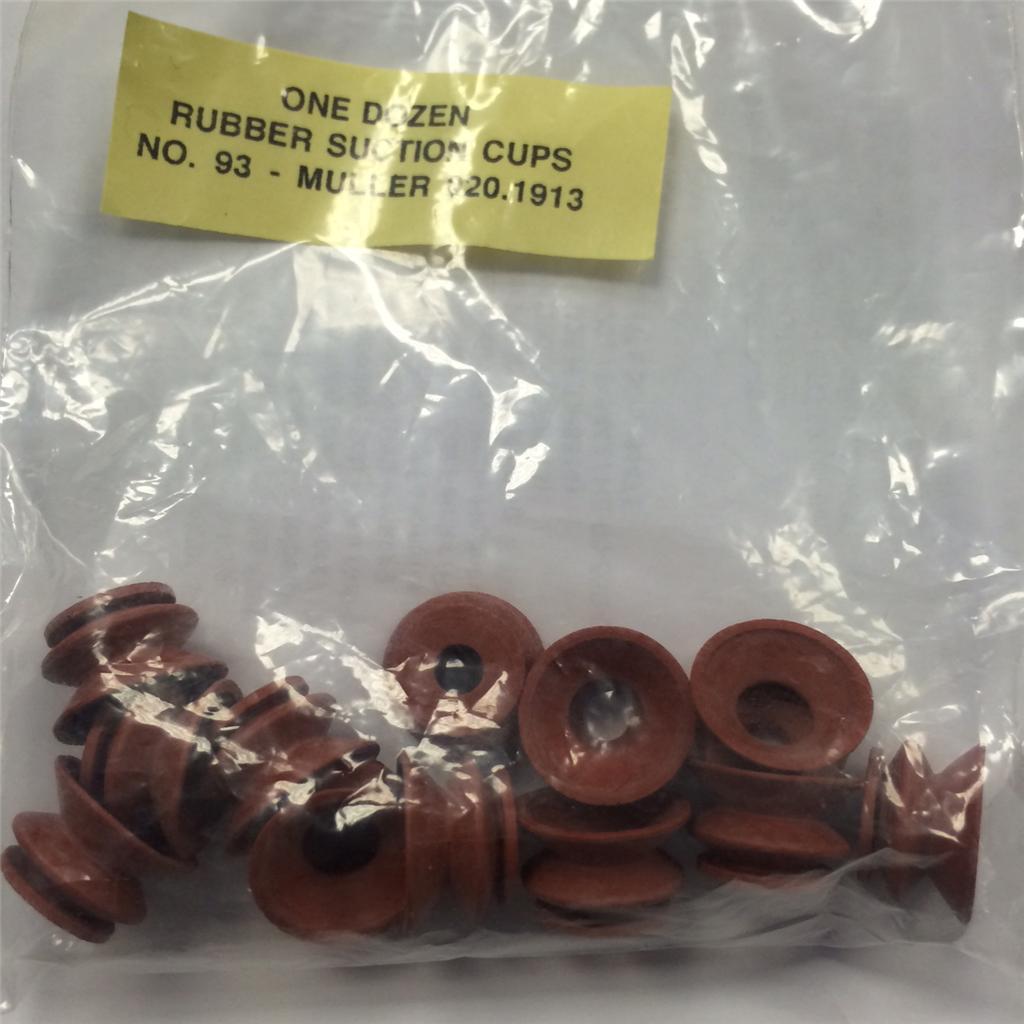 Rubber Sucker #93 Muller Collecting Gathering Machine Qty12 Parts Equipment