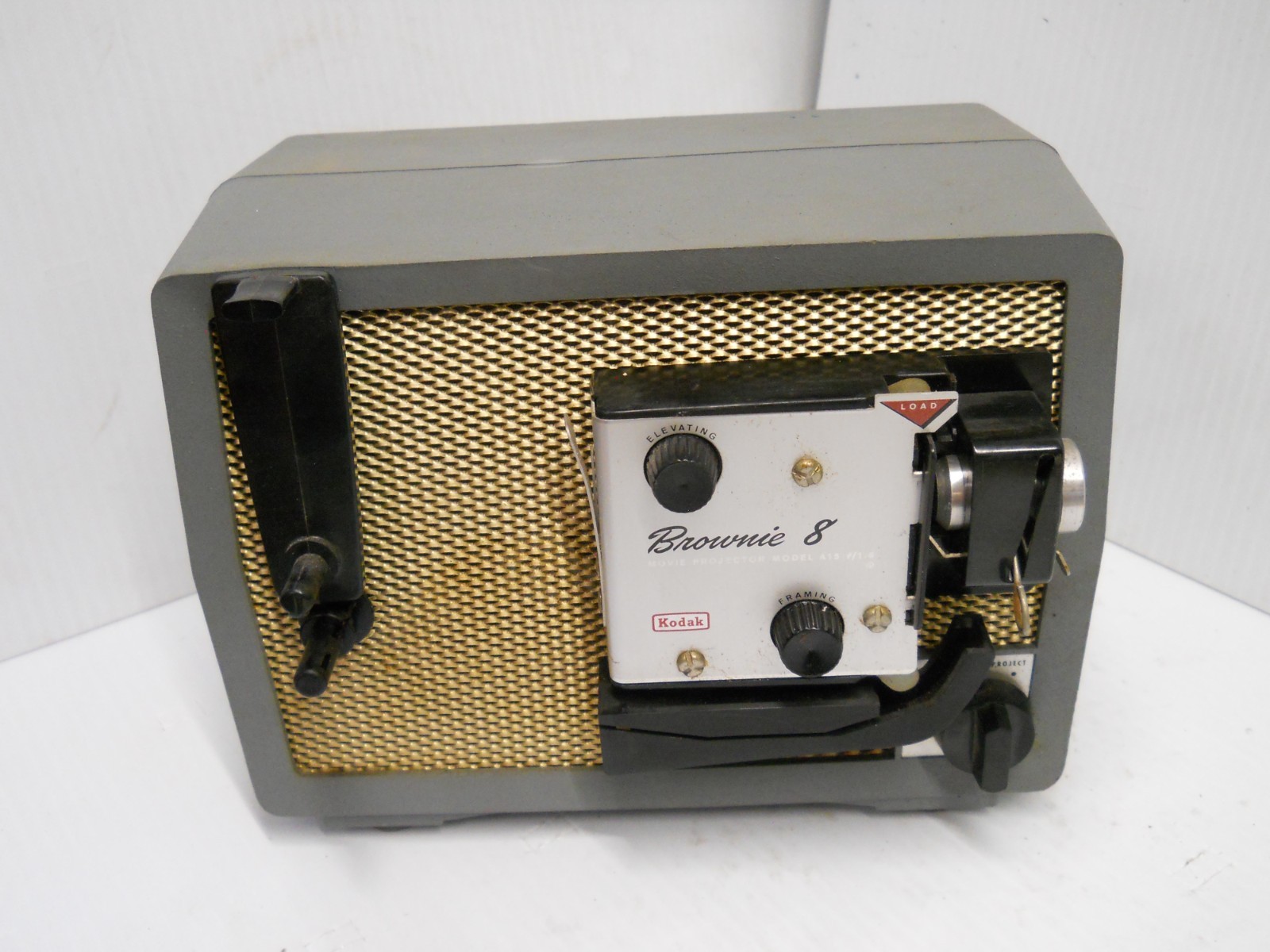 Vintage Kodak Brownie 8 Movie Projector Model A15 f/1.6 8mm Film