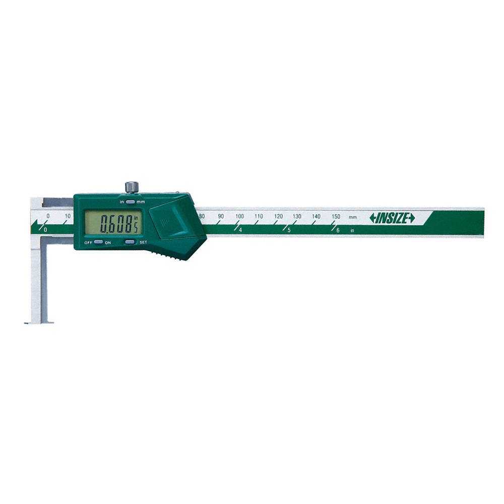 INSIZE 1520-150 Digital Caliper,0-43-6"/11-150mm Range 408P55