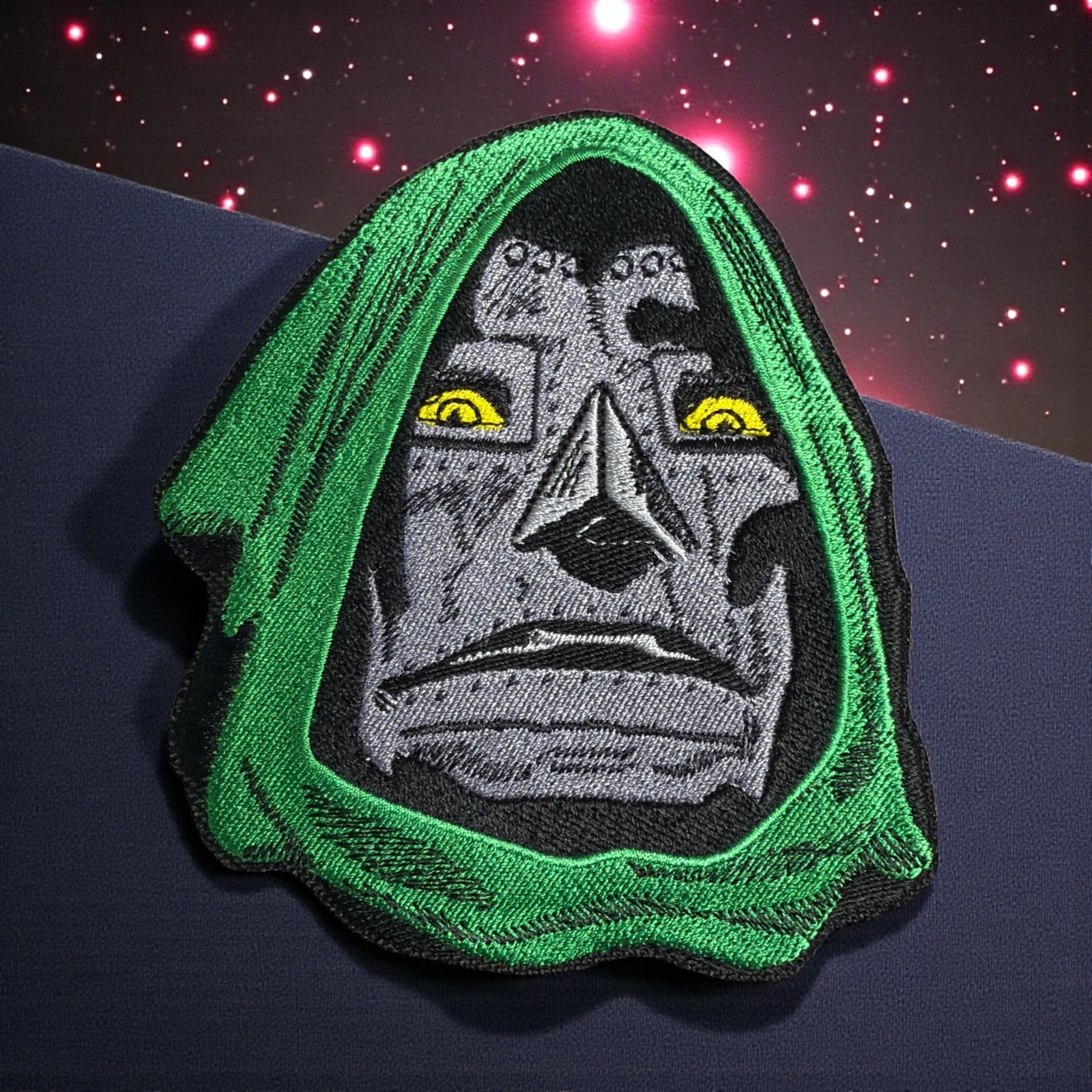 Dr Doom Embroidery Patch Multi Sizes 3" - 6.5"