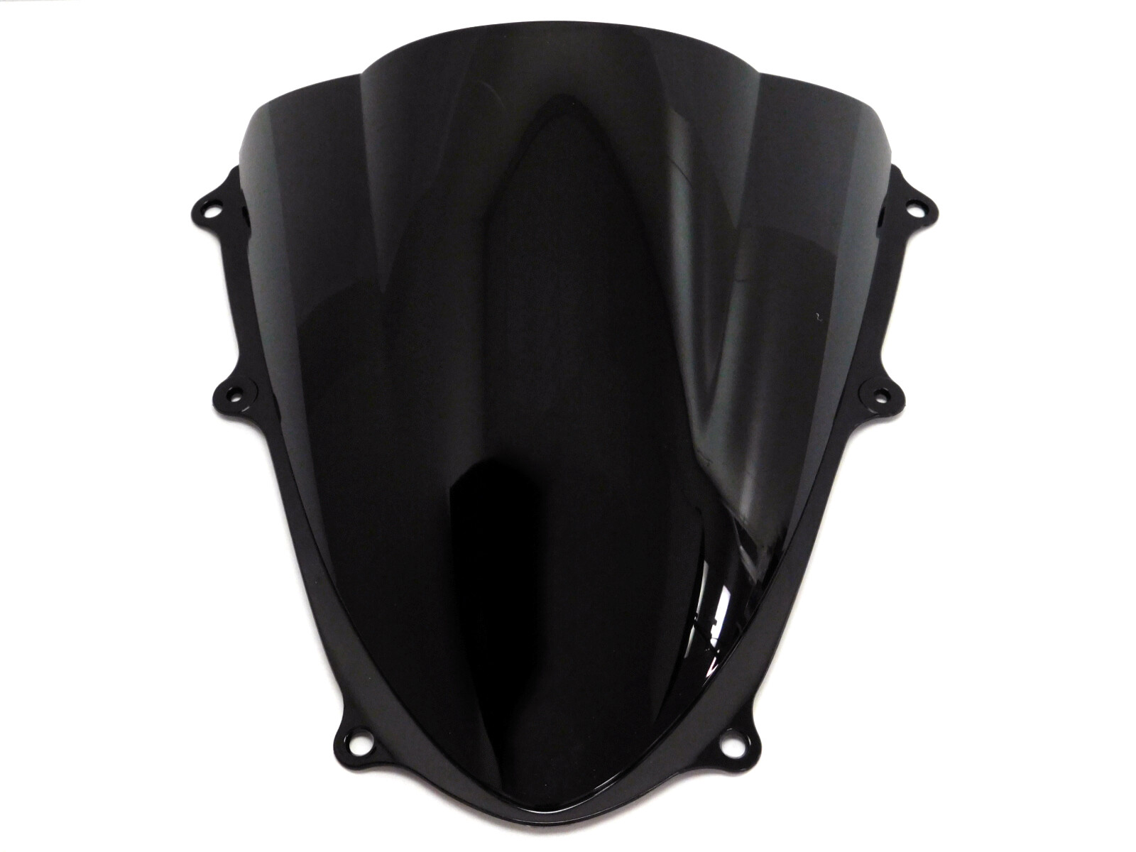 ABS Black Double Bubble Windscreen Windshield for 2009-2016 Suzuki GSXR1000