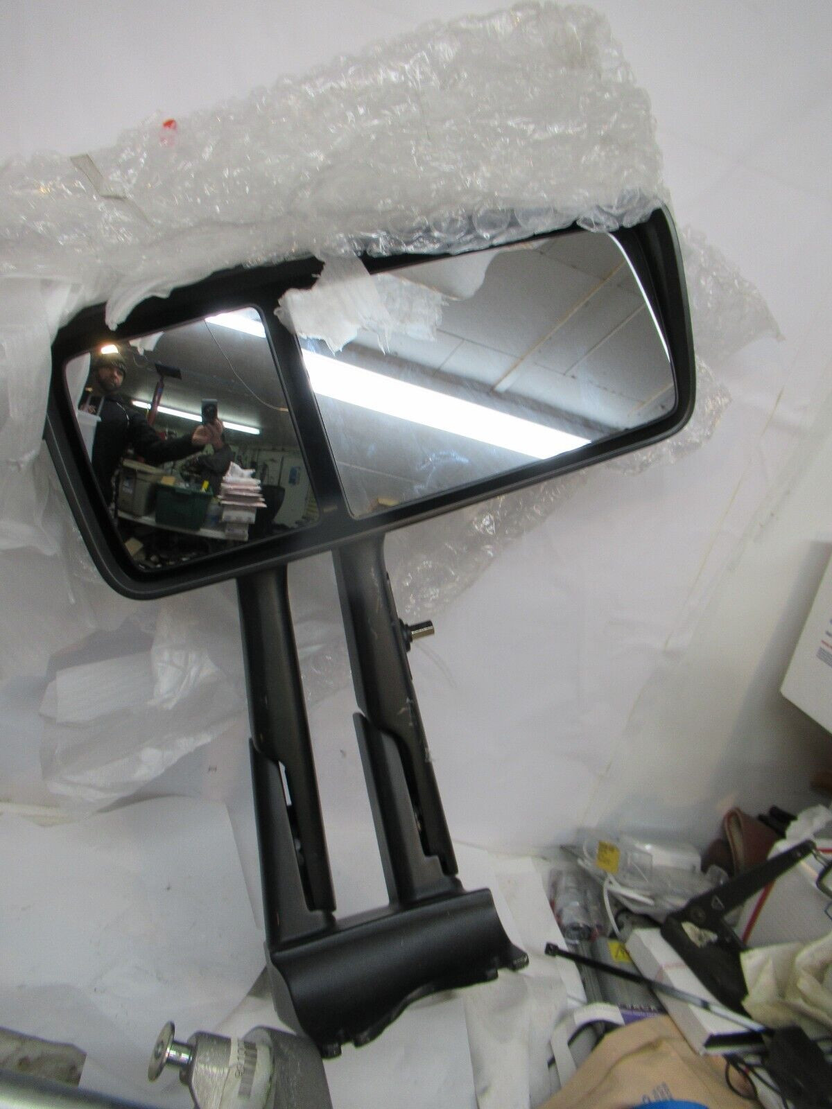 Paccar 204810011 , LH Door Mirror Assembly , Heated , Power , Black