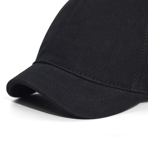 Men's Short Brim Baseball Cap Quick Dry Lightweight Breathable One Size Navy