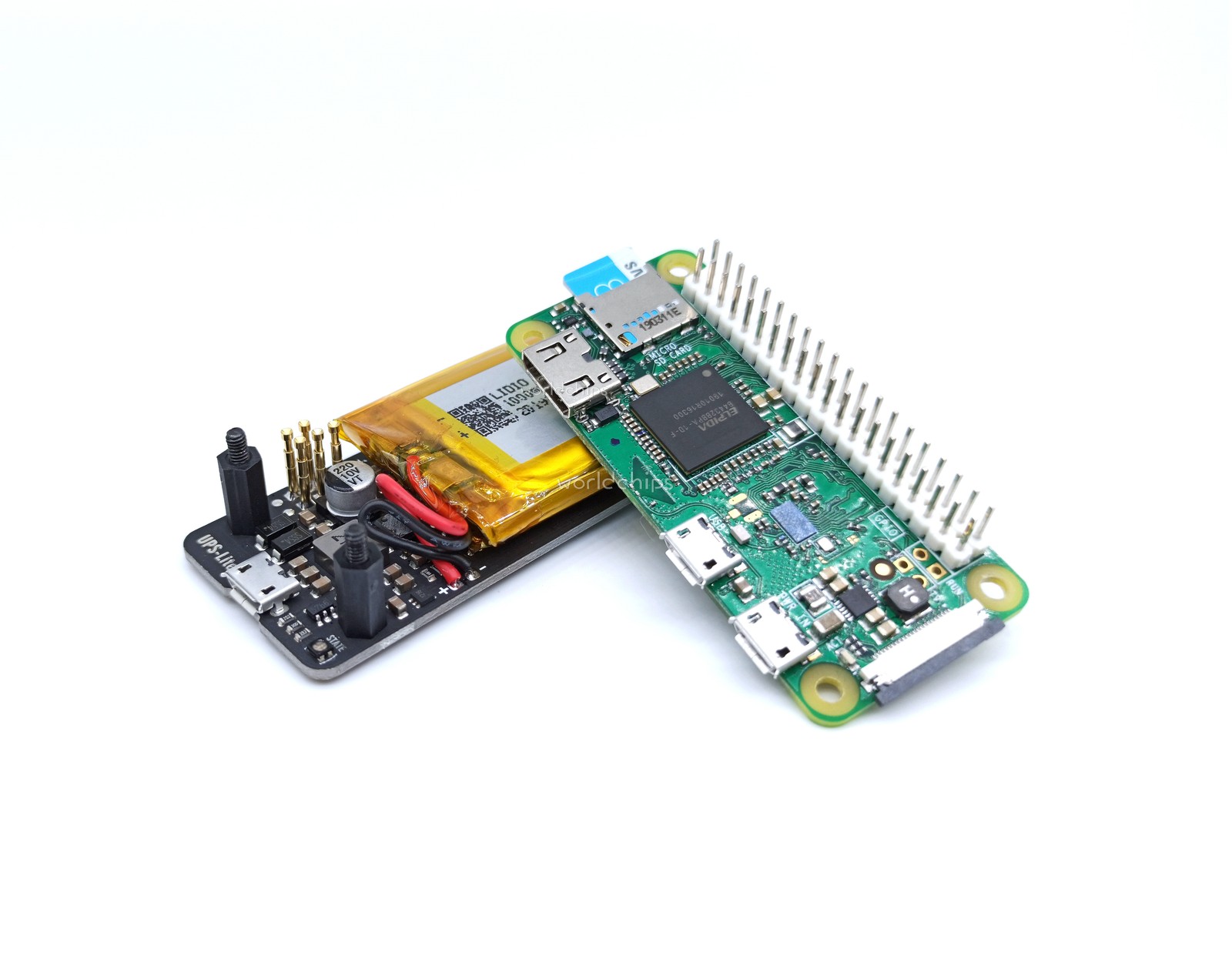 For Raspberry Pi Zero UPS-Lite Power Board With 1000mAh Polymer Lithium Battery