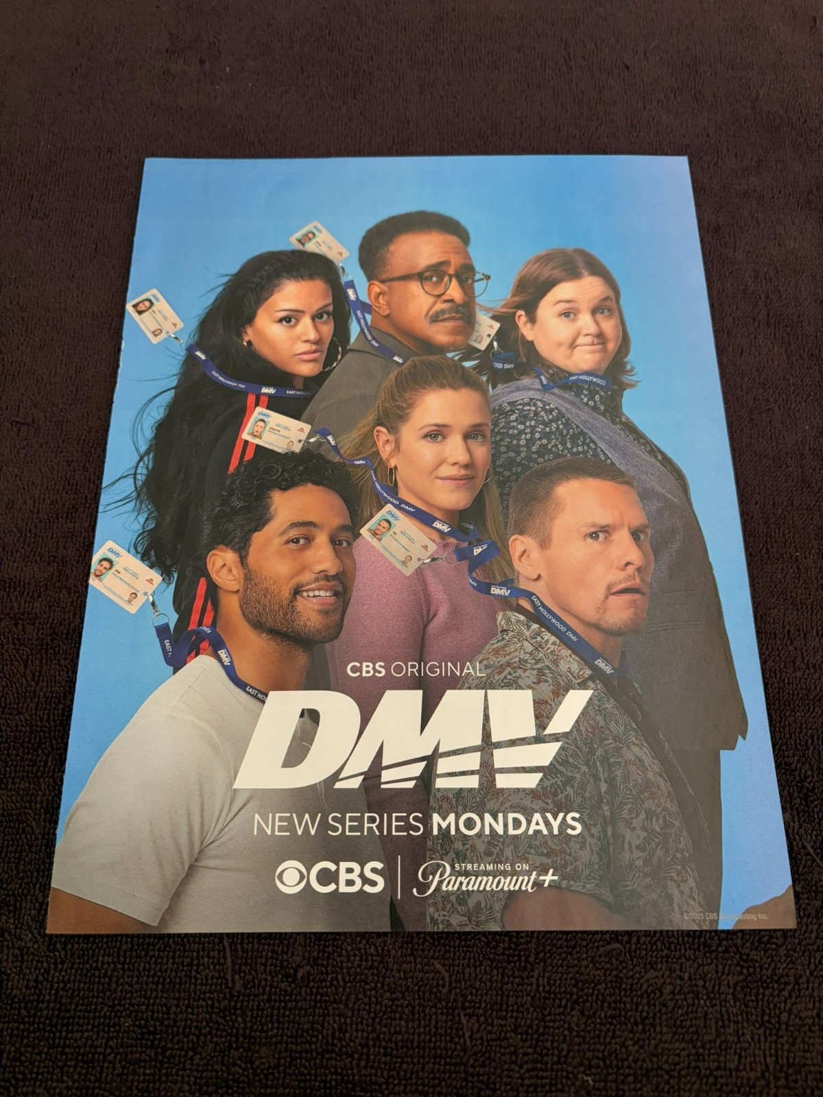 DMV 2026 Emmy ad with cast, Harriet Dyer, Tony Cavalero, Molly Kearney