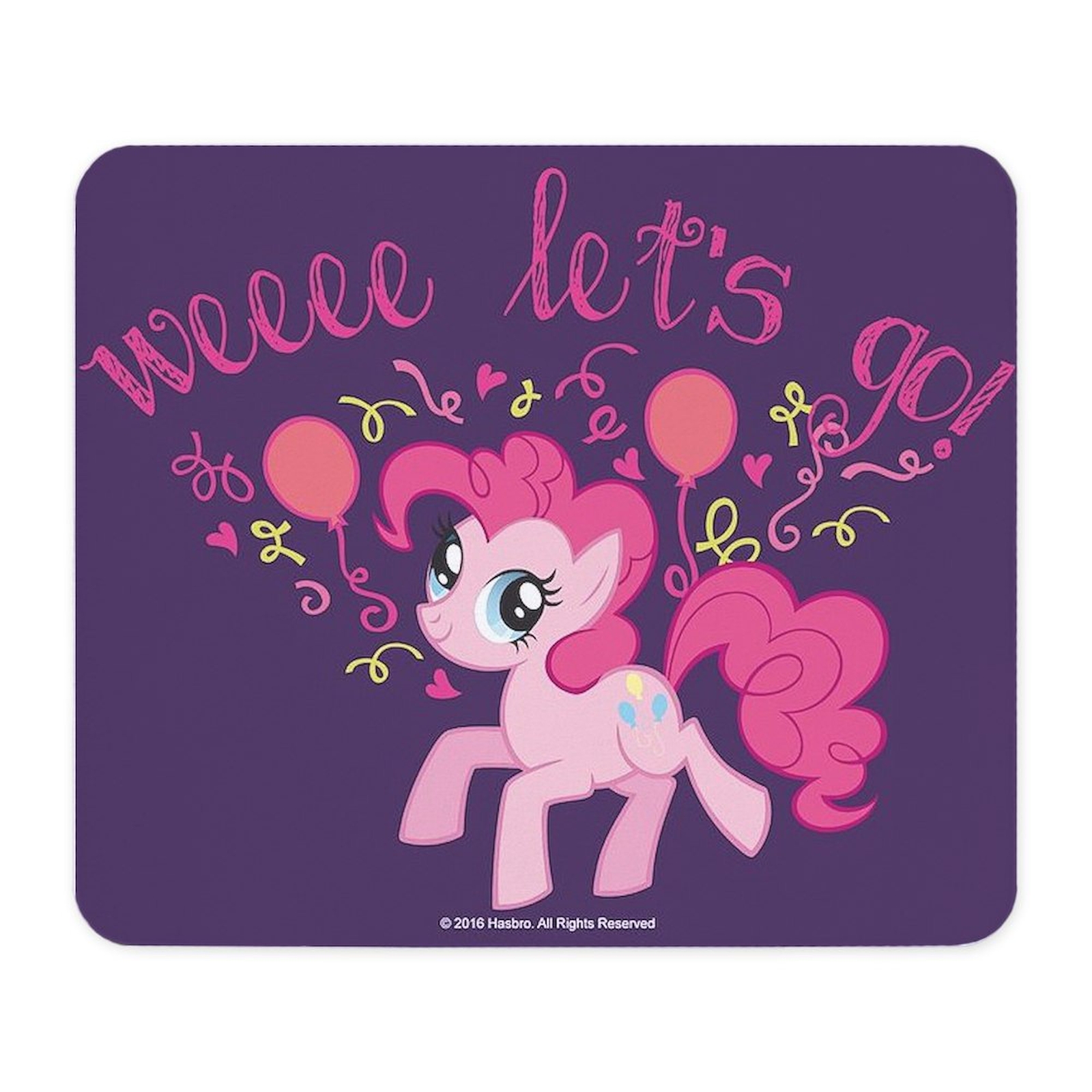 CafePress MLP Pinkie Pie Weeee Mousepad  (1940613296)