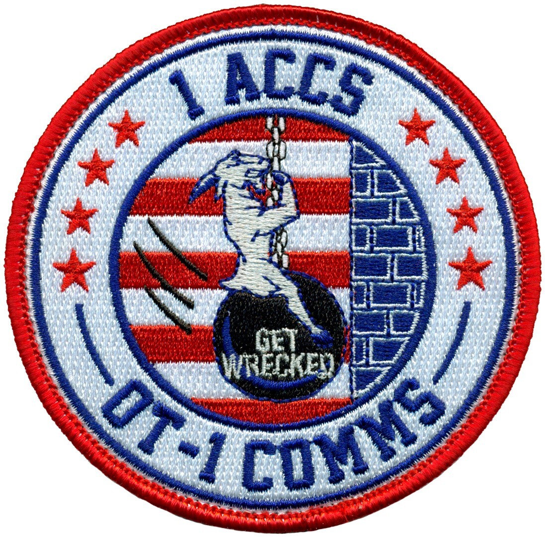USAF 1st AIRBORNE COMMAND CONTROL SQUADRON – OT-1 COMMUNICATIONS PATCH