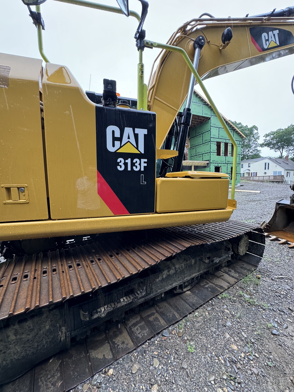 2017 Caterpillar 313FL Excavator Cab Trackhoe Cold A/C Hyd Bucket