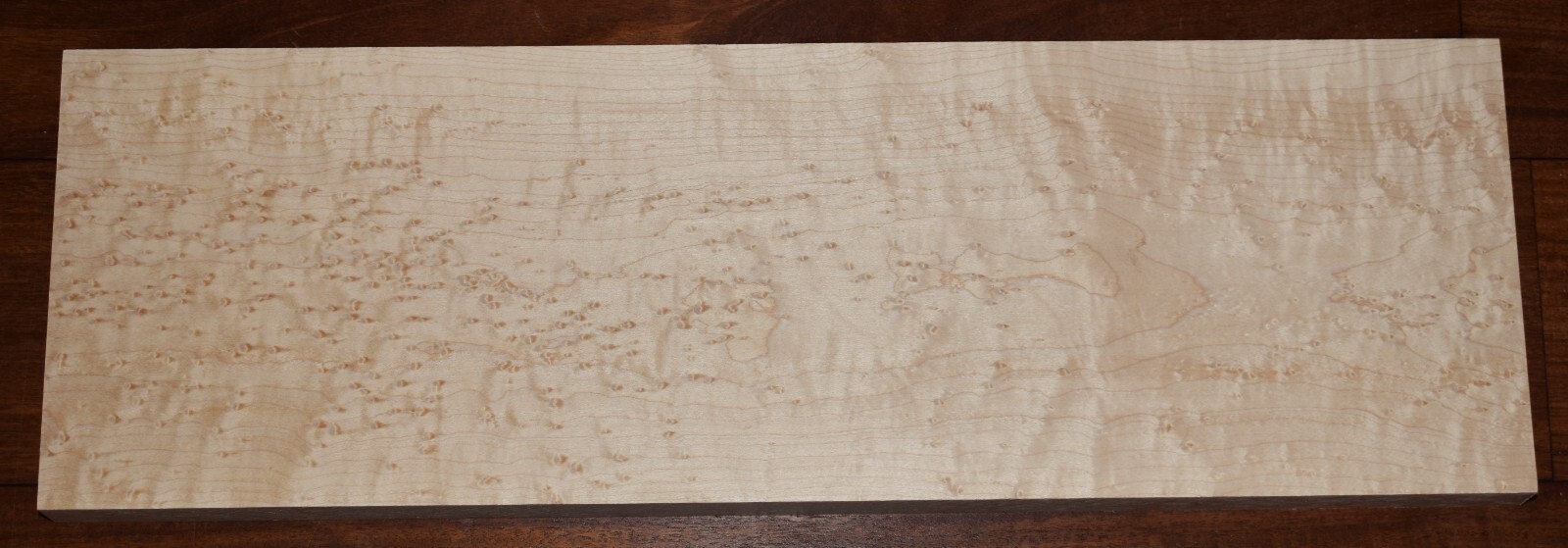 Birdseye Hard Maple Lumber 21-1/2" x 6-15/16" x 1-1/32"