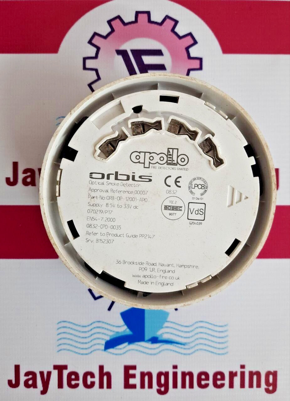 APOLLO ORBIS ORB-OP-12001-APO OPTICAL SMOKE DETECTOR