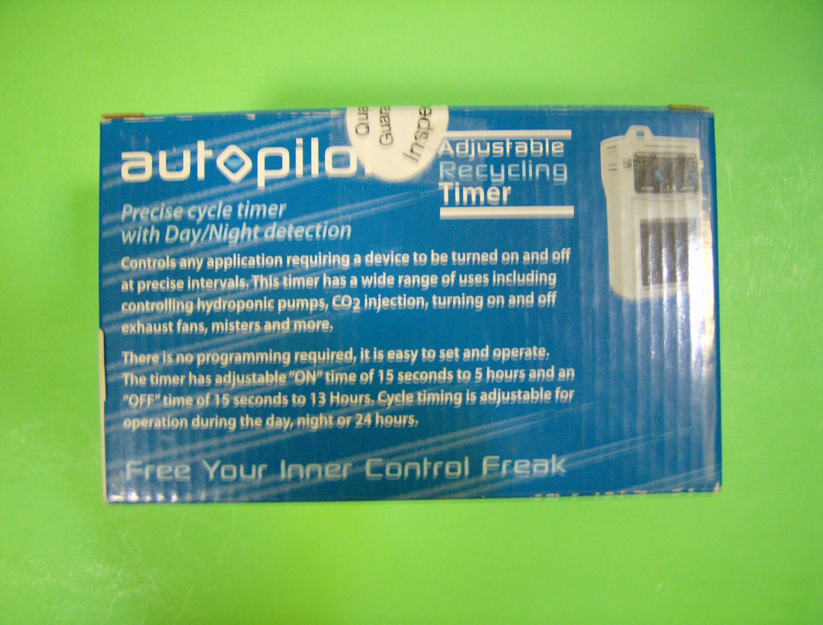 Autopilot Adjustable Recycling Timer APCTART