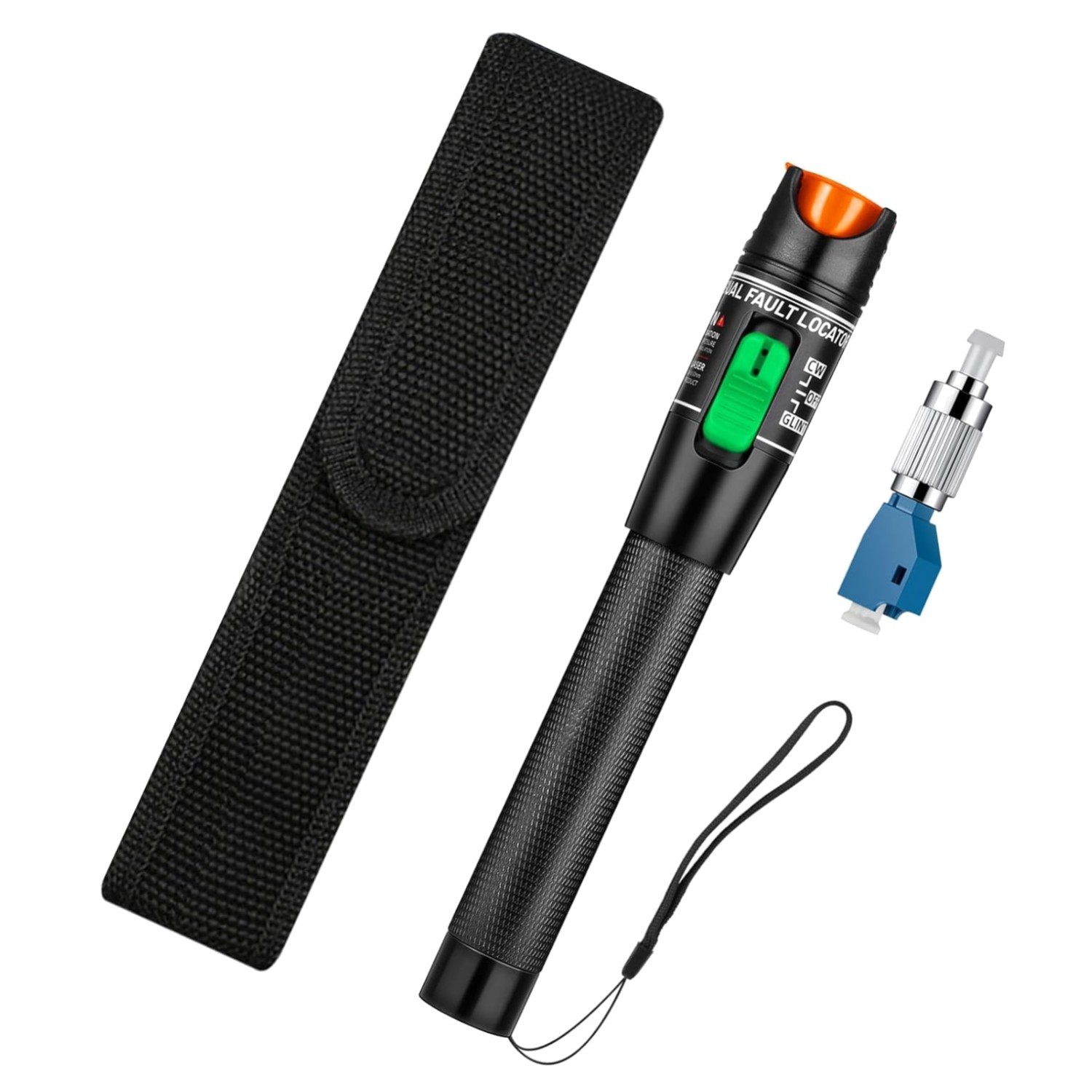 Fiber Optic Tester Meter with FC to LC Adapter