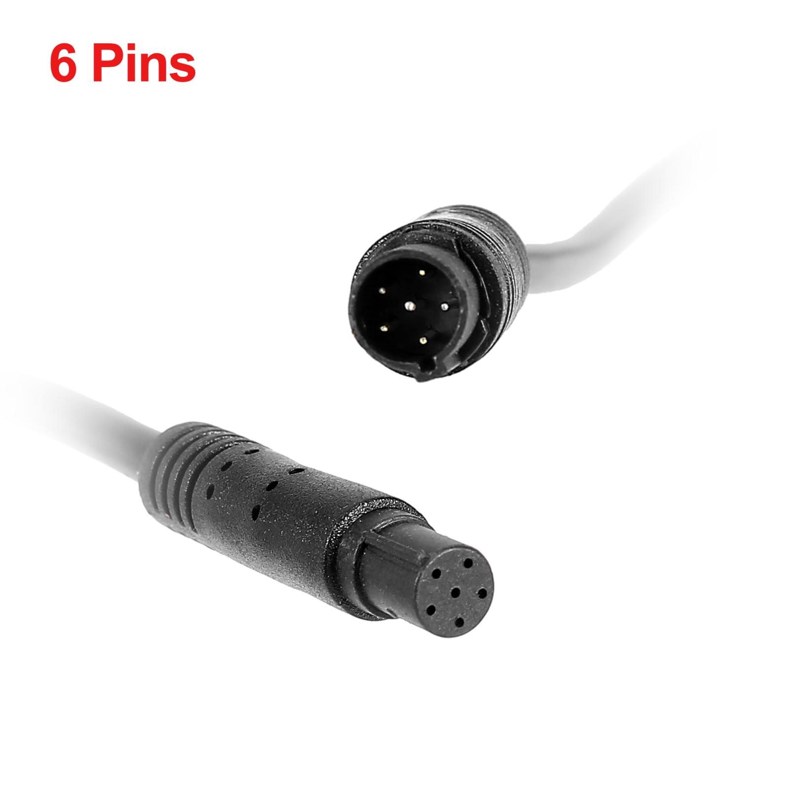 6Pin 3ft 1m Car Backup Camera Recorder Extension Cable Dash Camera Cord