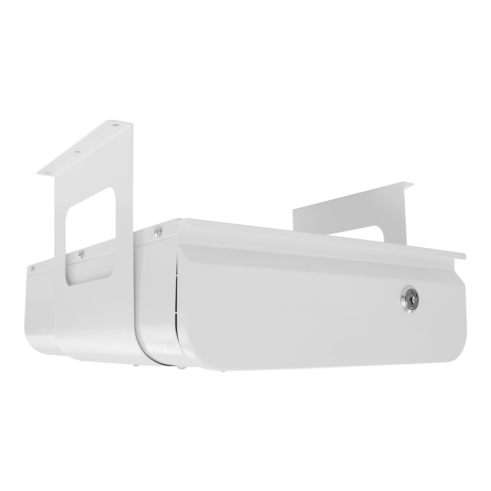 Lockable Under Desk Sliding Pull-Out Drawer Space Saver Sliding For Home/Office
