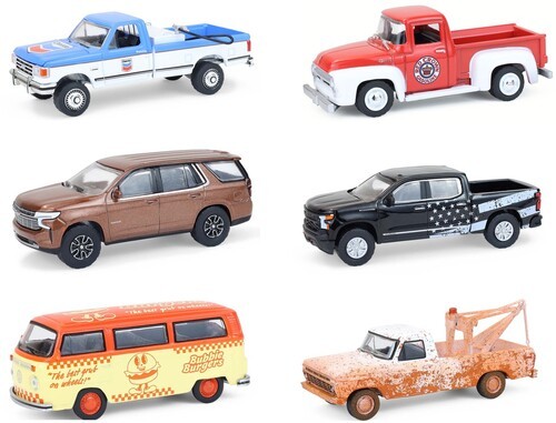 1:64 Blue Collar Collection Series 14 - 6 Pack Die-Cast Car Assortment [New Toy]