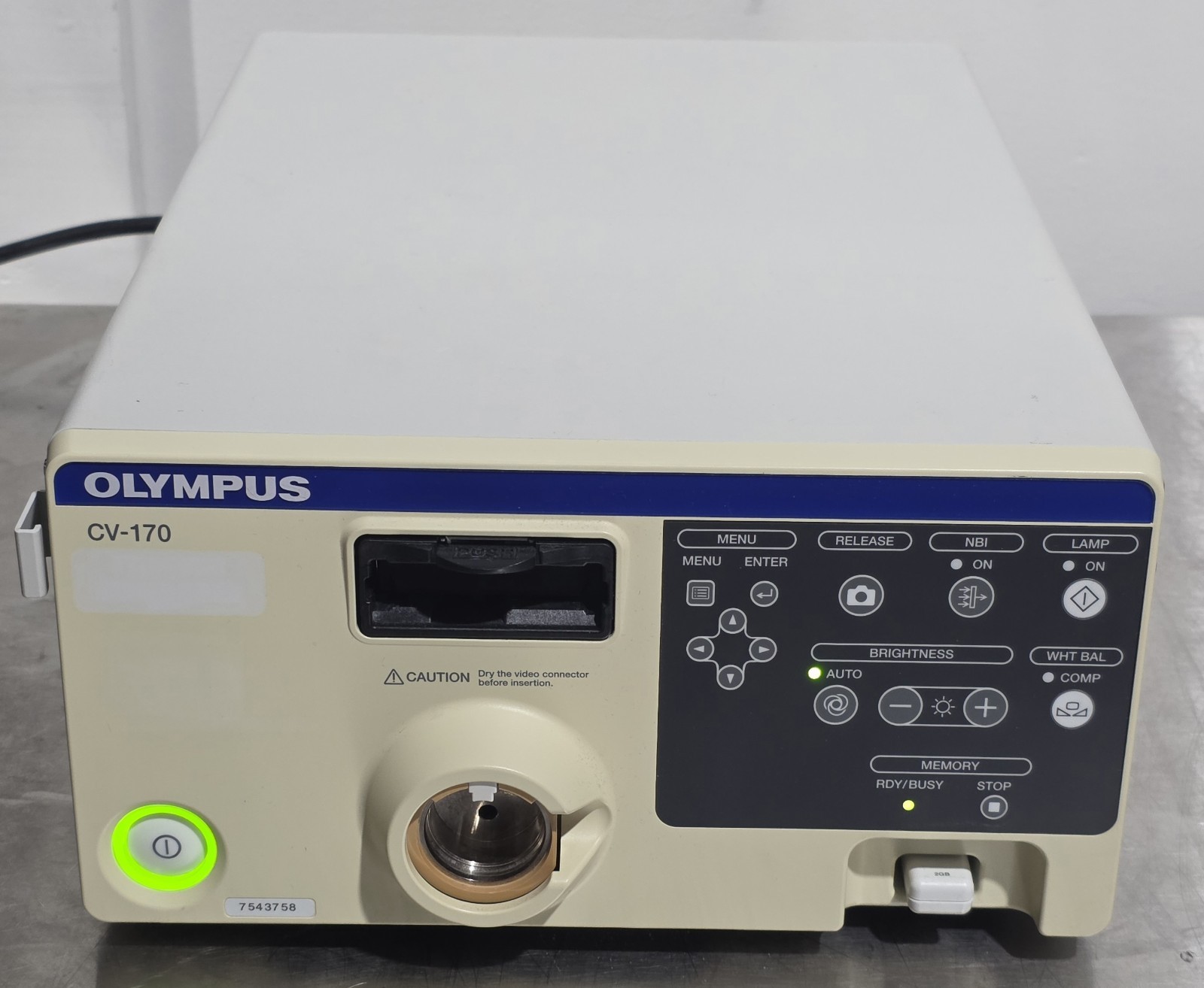 Olympus CV-170 Video Processor and Light Source