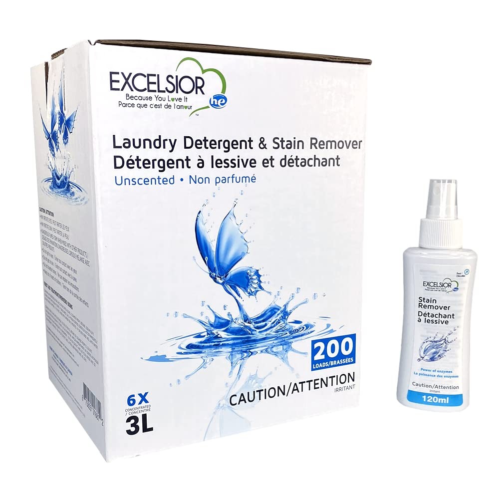 Excelsior-Laundry Detergent with Eco Bottle-Concentrated