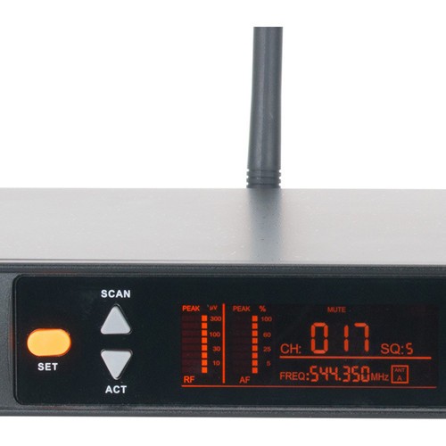 American Audio WM-219 Two-Channel UHF Wireless Handheld Microphone System