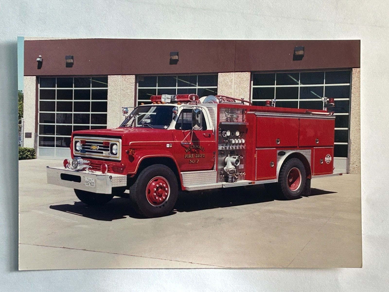 Rockwall TX 1988 Chevrolet Emergency One pumper Fire Apparatus Photo A50